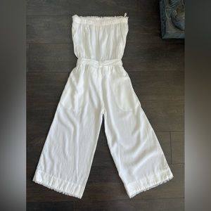Anthropologie - Cloth & Stone White jumpsuit